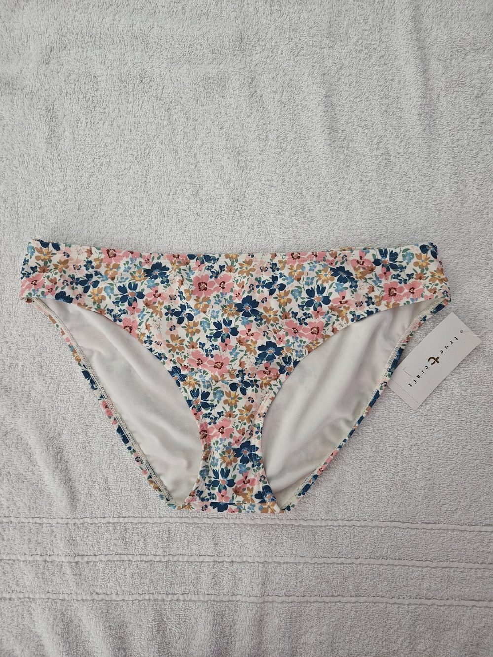 NWT True Craft Ditsy Floral Hipster Bikini Bottoms XXL Multicolor